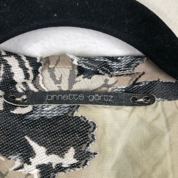 Annette Gortz Unique Textured Blazer Jacket Size 38 or Medium - Picture 4 of 9